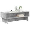 Coffee Table Concrete Gray 100 x 46 x 35 cm Engineered Wood