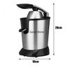 350W Juicer Extractor Household Fruit Processor Juicer Electric Orange Lemon Fruits Squeezer Extractor Masticating 220V 18 * 28cm