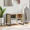 Shoe Cabinet with Storage Sonoma 60 x 35 x 44 cm Engineered Wood