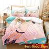 3D Amano Pikamee Anime Bedding Set Printed Duvet Cover Pillowcase Single Double Style Queen King Size Sets Home
