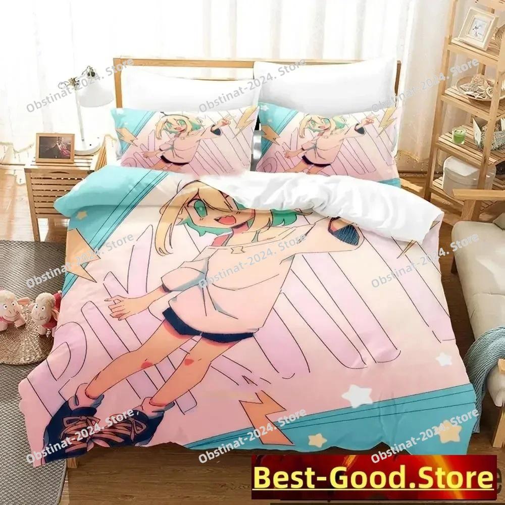3D Amano Pikamee Anime Bedding Set Printed Duvet Cover Pillowcase Single Double Style Queen King Size Sets Home