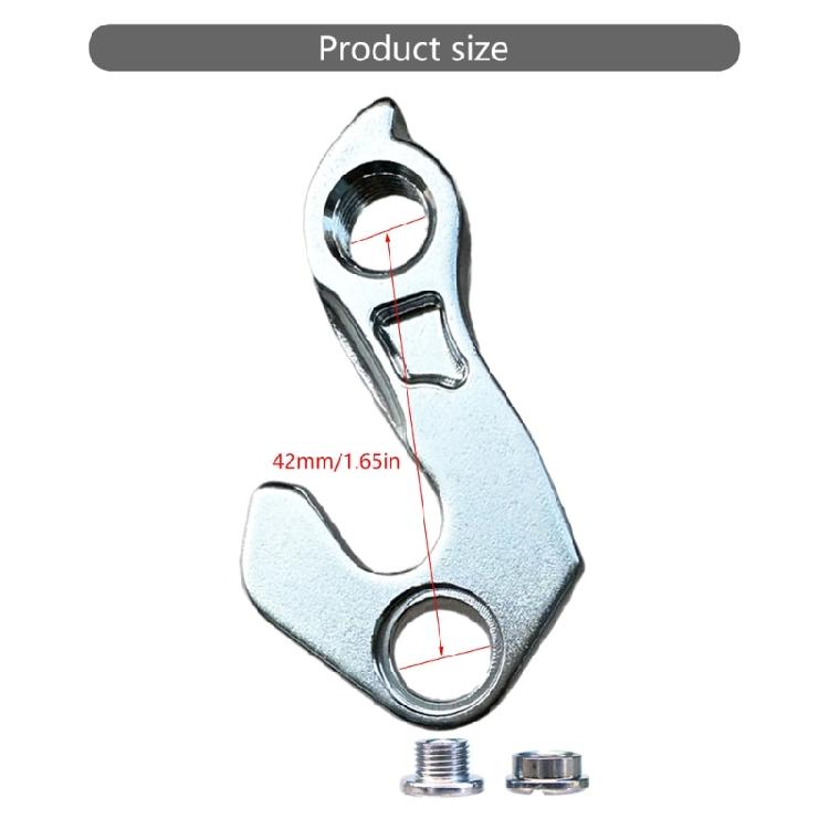 Aluminum Bicycles Lugs Mountain Road Bike Tail Hook Lugs Tail Hook Rear Derailleur Hang Hook  Frame Repair Accessories