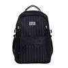 Schoolbag Female college style lightweight versatile soft girl backpack Korean version ins tree stripe junior high school travel bag