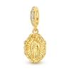 Golden Angel Virgin Mary Charms Bead 925 Silver Inlaid Zircon Puppy Pendants Fit Bracelet DIY Jewelry Gift