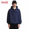 Coca-Cola Men's Gradient Plaid Stripe Heavyweight Hooded Sweatshirt