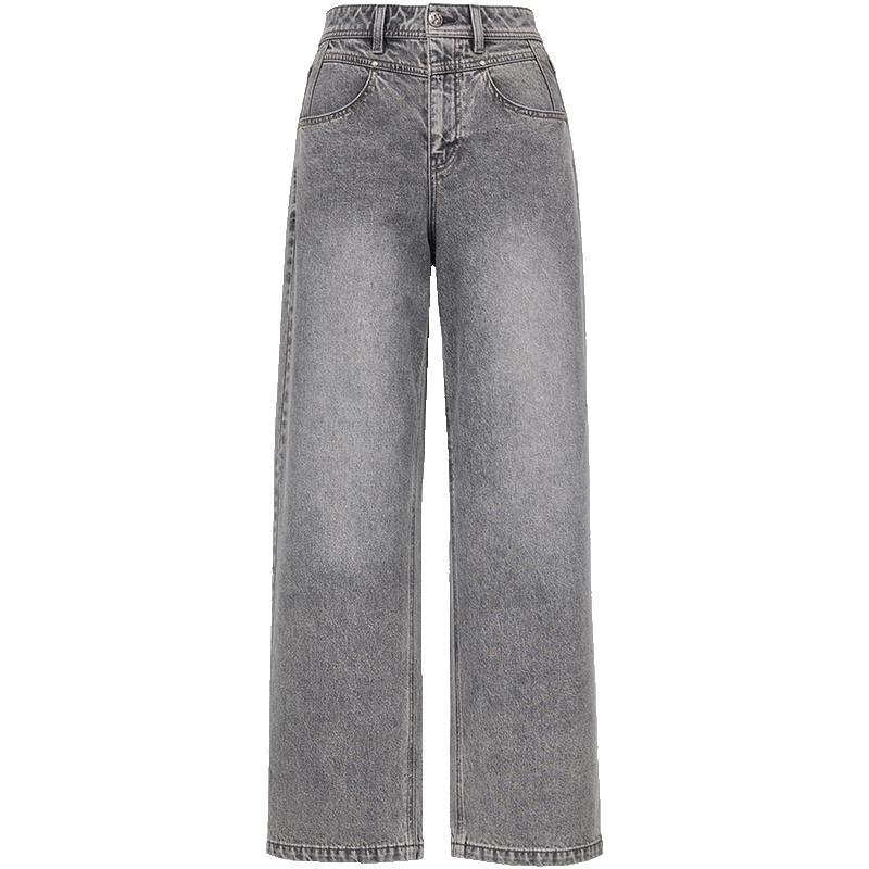 ТОЛЬКО Женские Потертые Джинсы Бойфренда Свободного Кроя XL