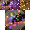 Stars Snowflakes Outdoor Solar Led String Lights Tent Decor For Camping And Party
