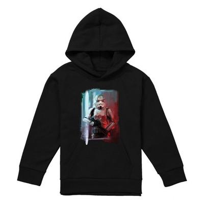 Stjärnornas krig: Obi-Wan Kenobi Barn/Barn Stormtrooper Målad Hoodie