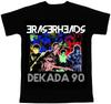 T-shirt Vintage Eraserheads Années 90 Coton Noir Toutes Tailles Homme Femme