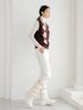 NITINA Cashmere Blending Argyle Vest Br
