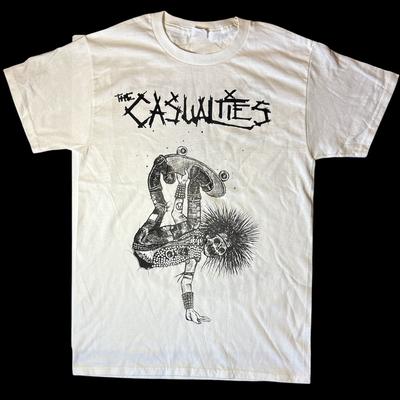 The Casualties Collection White T-Shirt Full Size S-5XL MD666 Unisex T-Shirt