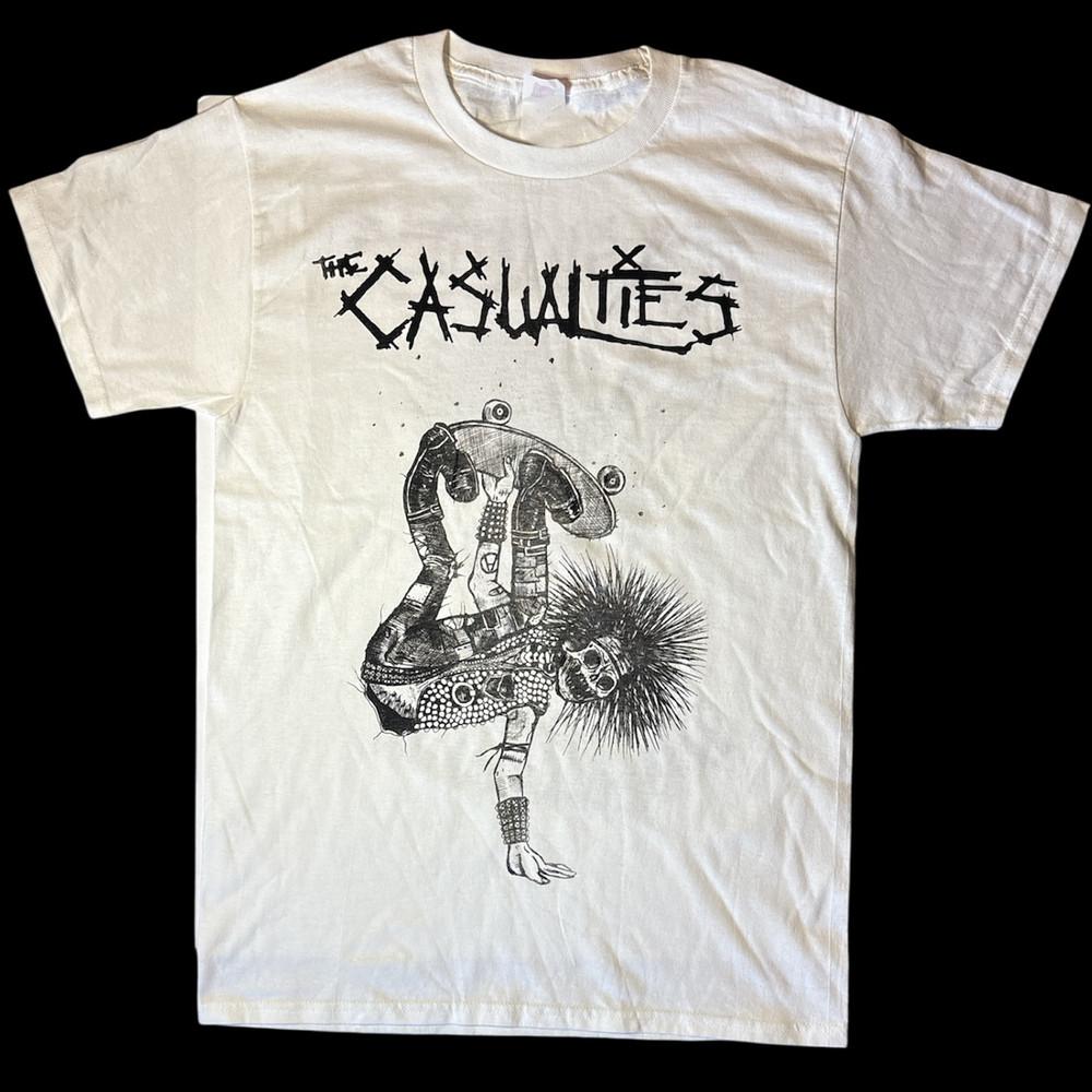 The Casualties Collection White T-Shirt Full Size S-5XL MD666 Unisex T-Shirt S