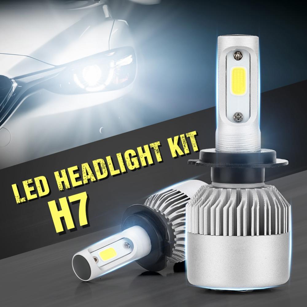 H4 H7 H11 Led Bulb COB Car LED Headlight Bulbs Hi-Lo Beam 6000K Car Headlamp 12V LED Light Car Lights Car Accessories Head Lamp Bulbs 7