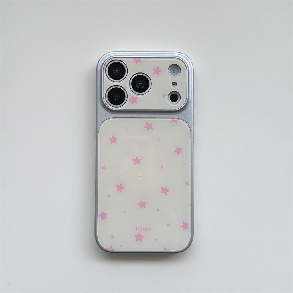 Large Window Star Anti-Fall Phone Case for iPhone 14/13 Pro Max