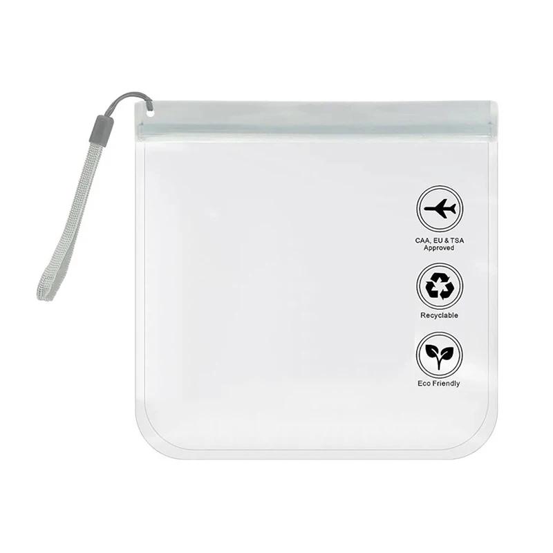 

Transparent Travel Use Leakproof EVA Make Up Waterproof Bag Airport Security Toiletry Bag Portable Cleaning Storage Organizer