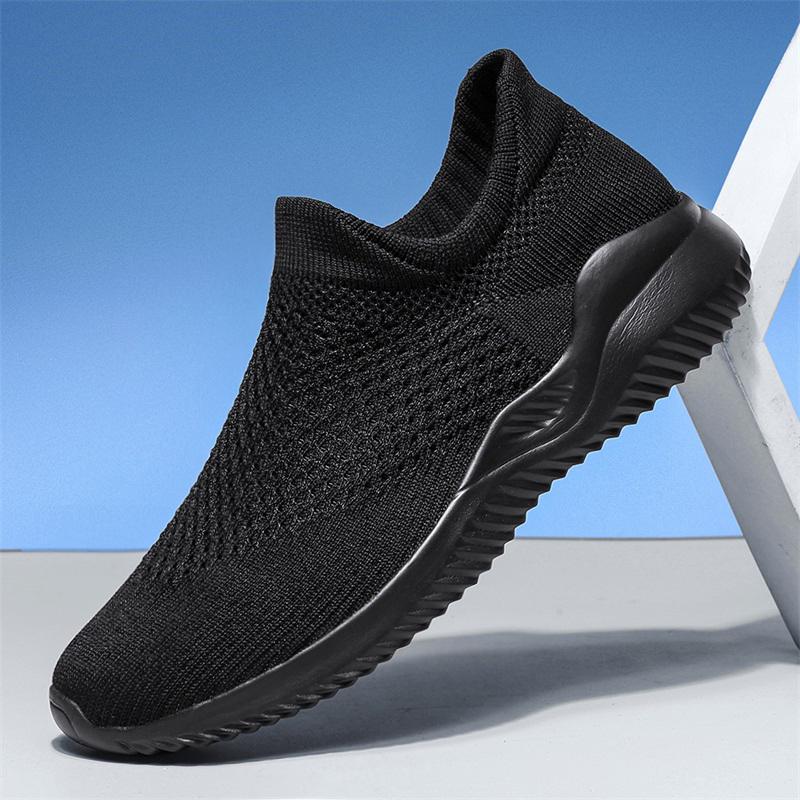 Fast Shipping Sock Shoes For Men Tenis Breathable Male Sneakers Outdoor Casual Loafers Walking Shoe Big Size47