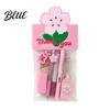 Practical Stationery Kits Flower Set Macaron Color Correction Tape And Smooth Shaped Writing Gel Pens Portable Homework Essentials for Students