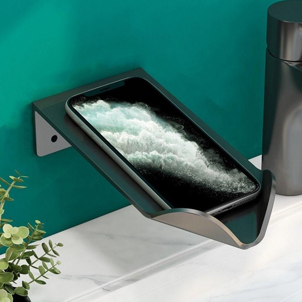 Carbon Steel Wall Mounted Soap Holder Black Soap Sponge Creative Soap Dishes  Home
