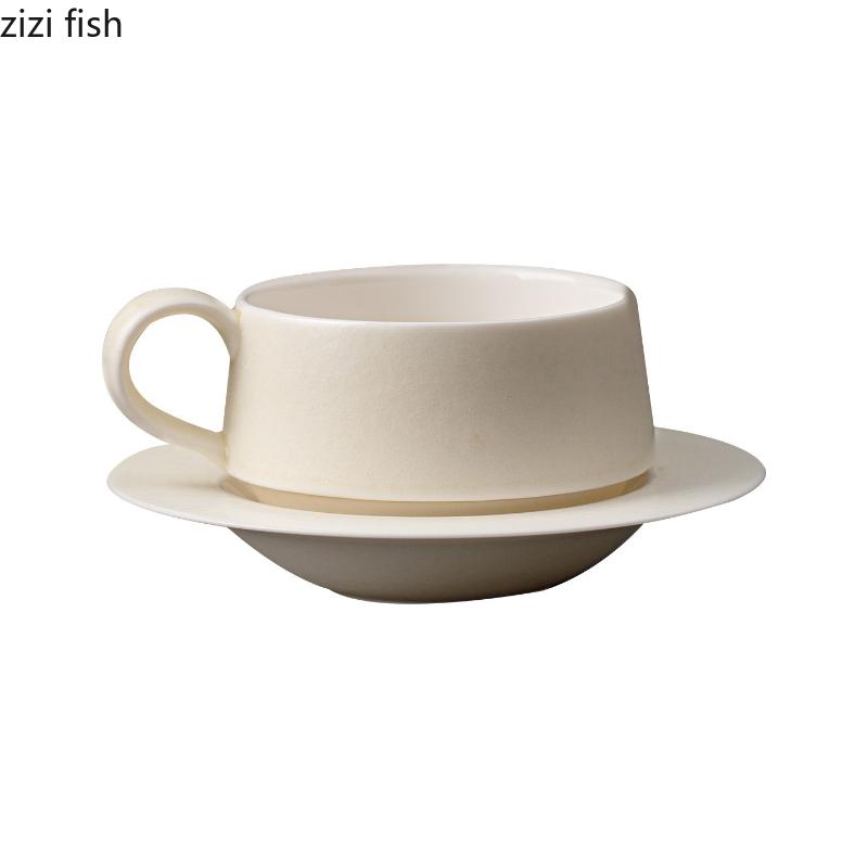 Hand Brewed Coffee Cups Ceramic Afternoon Tea Cup Coffee Leakage Milk Tea Mug Water Cups Breakfast Cup Filter Funnel Milk Mug