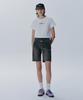 Malittepeulangsowajeobeo W X-Pocket Raw Edge Half Denim Pants Light Gray
