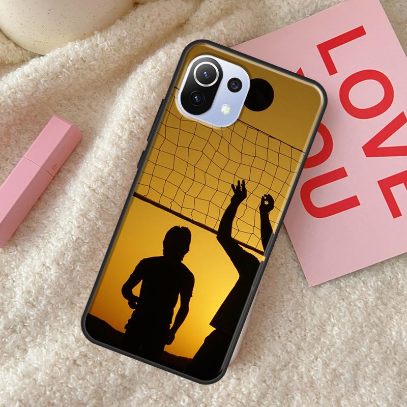 Volleyball Sport Back Case For POCO X4 Pro F1 F2 F3 X3 GT M3 M4 X3 Pro Cover For Xiaomi 11T 12 Pro 11 Lite