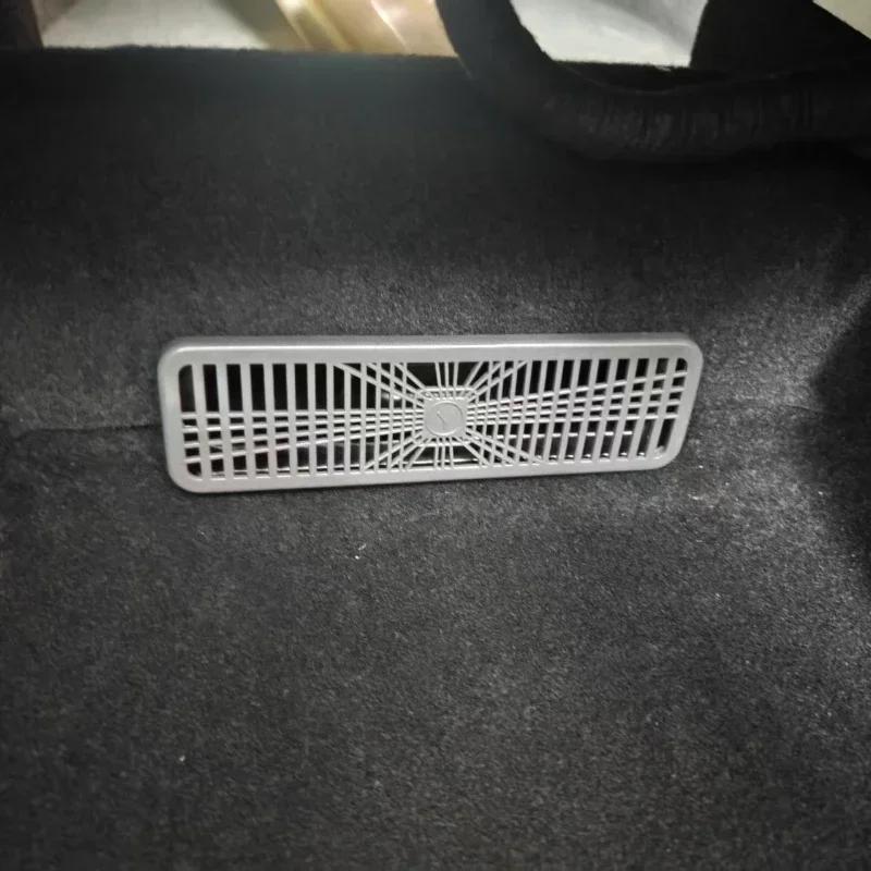 For Tesla Model 3 Y Juniper Highland 2025 2026 Under Seat Rear Air Vent Protect Cover Anti-block Backseat Outlet Grille Mesh