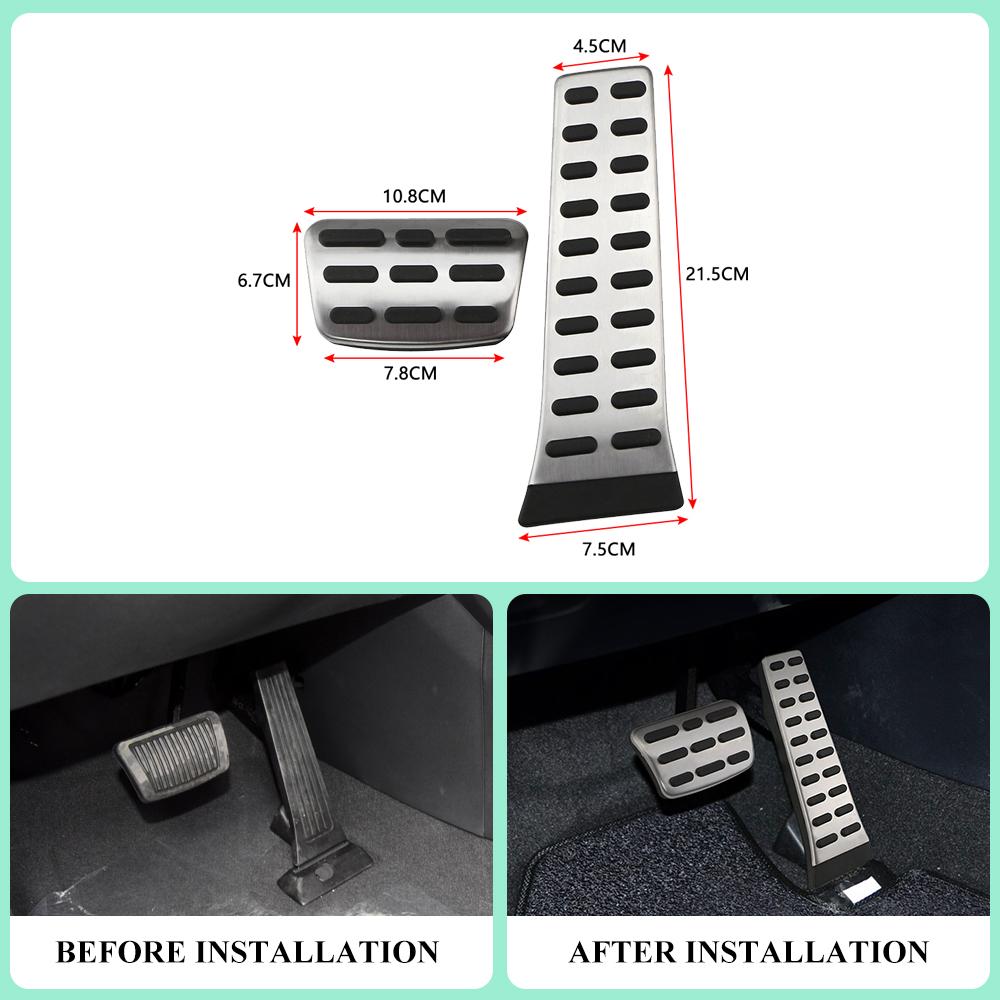 Car Pedal Protection Cover for Kia Sportage 3 SL 2010 - 2015 K5 2009 - 2016 Car Gas Brake Pedal Pads Auto Pedals Accessories