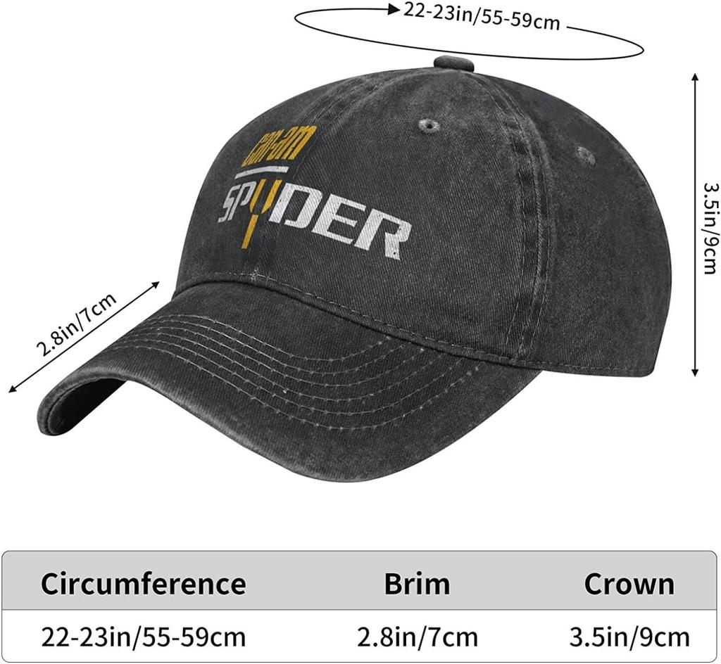 Berretto da Baseball Unisex alla Moda Vintage Can-Am Spyder Cappelli da Cowboy Hip Hop Regolabili per l'Outdoor