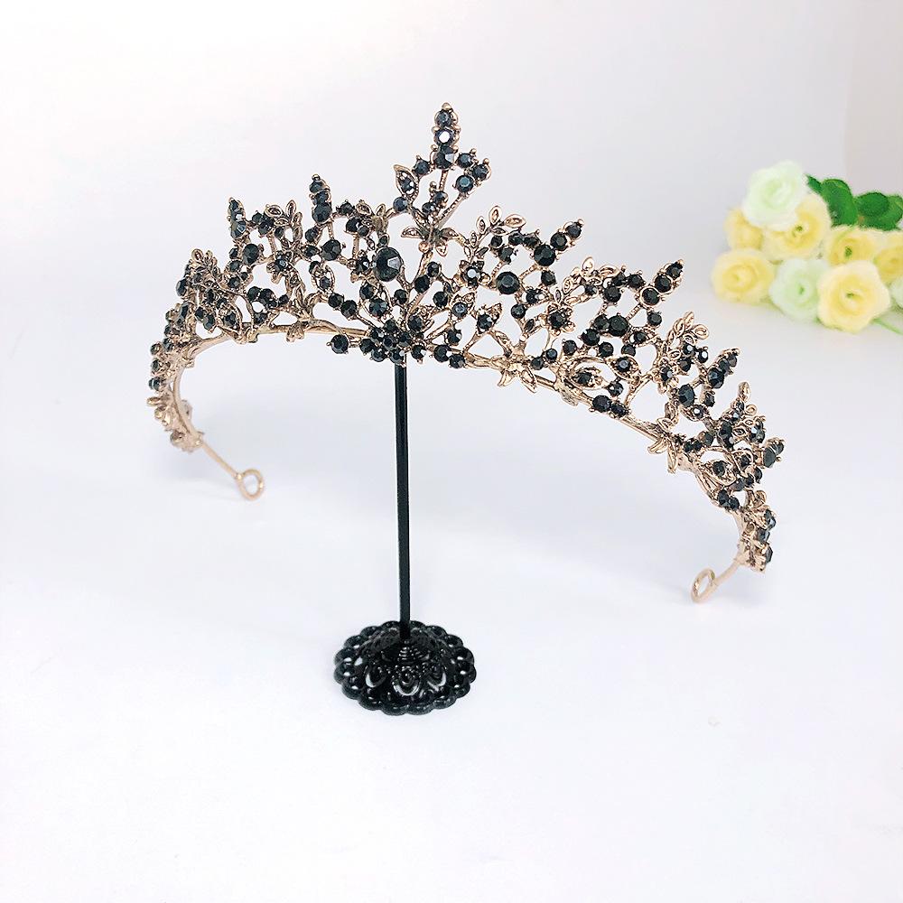 New Super Fairy Bride Dress Accessories Diamond Alloy Branches and Leaves Temperament Crown Photography Photo Wedding Hair Accessories