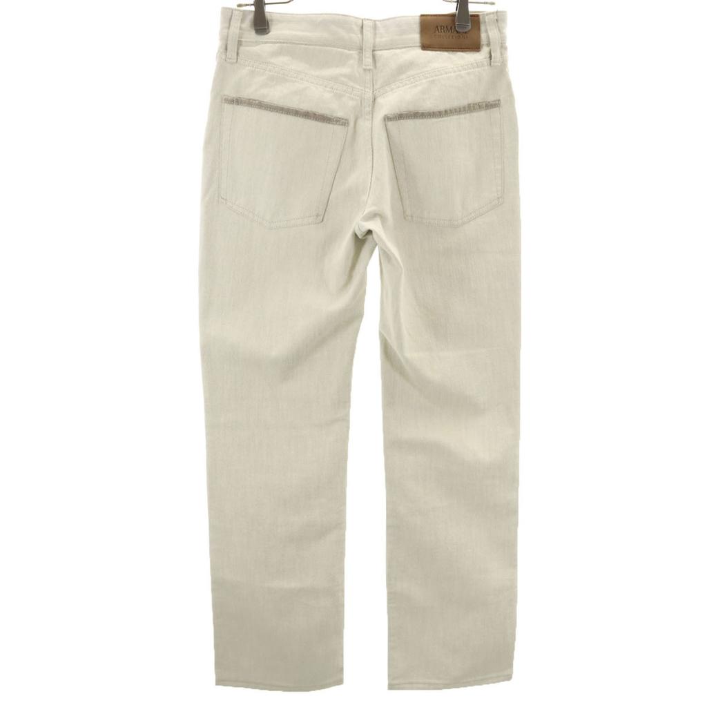 Armani Collezioni Straight Pants W29 Beige Men's Used
