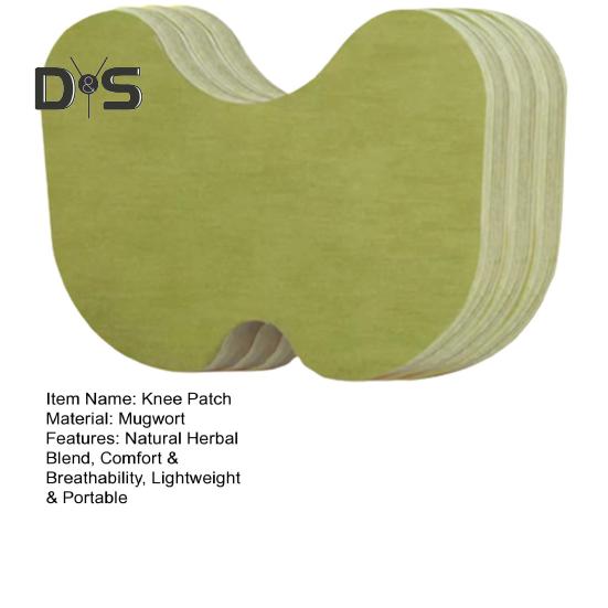 72 Stück Kniepflaster, natürlicher Kräuter-Linderungsaufkleber für das Knie, wärmendes Wermutextrakt-Pflaster für Schulter, Rücken und Nacken