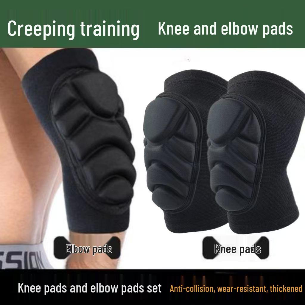 Tactical Thunderbolt Sports Anti-Collision Knee & Elbow Pads for Football, Volleyball, Skiing