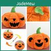 Entzückendes umkehrbares Kürbis-Stofftier Perfektes Halloween-Geschenk Anpassbare Puppe