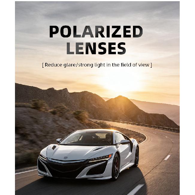 Polarized sunglasses for sports, cycling, hiking, fishing, driving, and biking