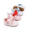 Spring Autumn Baby Walking Shoe  New Korean Version Cute Floral Soft Shoe Retro Child Anti Slip Baby Home Prewalker Shoes