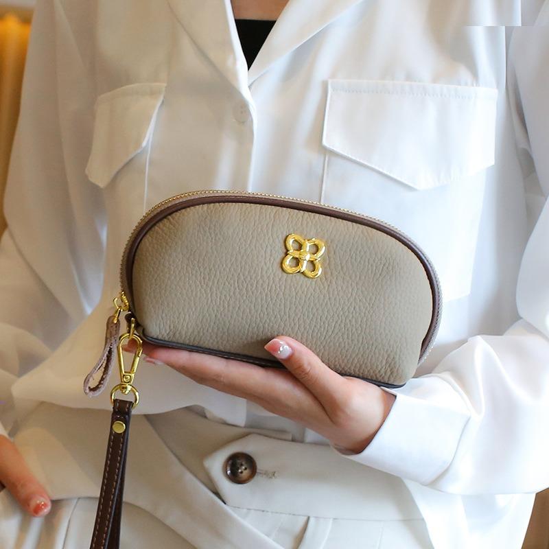 Erste Schicht Rindsleder Handtasche, neue Leder Damen Tasche, High-End Nischen Design, Wechseltasche, Vielseitige Handy Tasche