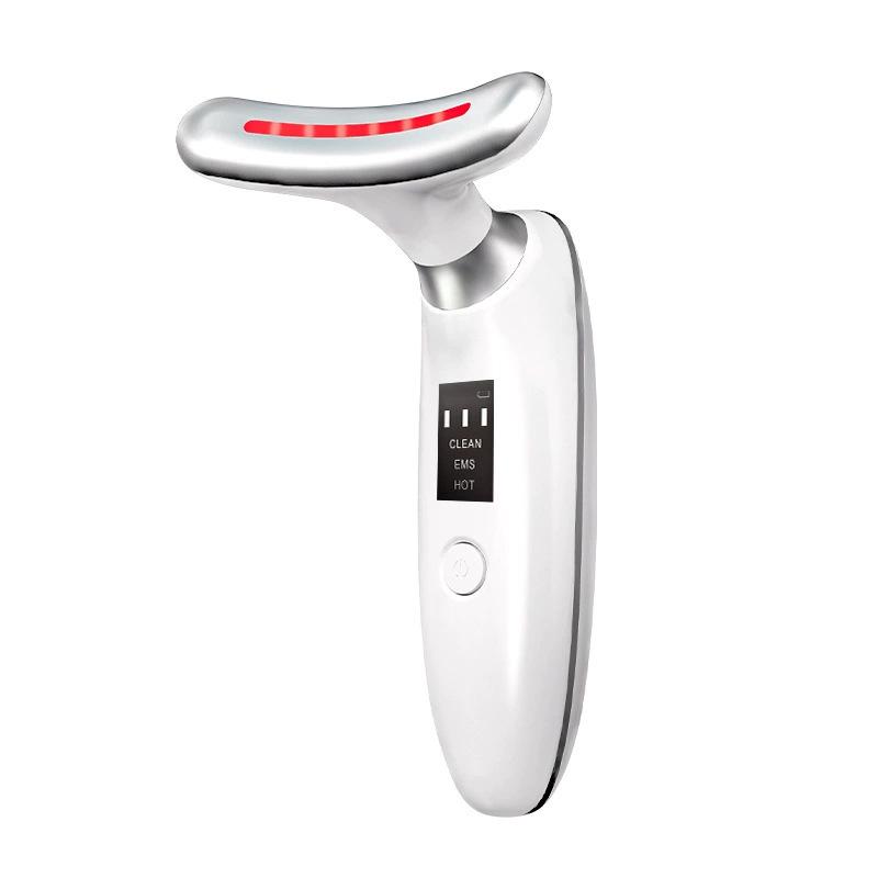 Cross-Border 7-Color Neck Wrinkle Massager & Vibration Beauty Device