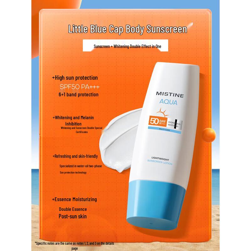 Mistine SPF50+ Body Sunscreen Lotion
