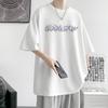 Unisexs Cotton Tshirts White 5XL Unisexs Oversized T Shirt Summer Casual Wear Letter Print Fashion Tee Shirts for Unisex Male Clothes