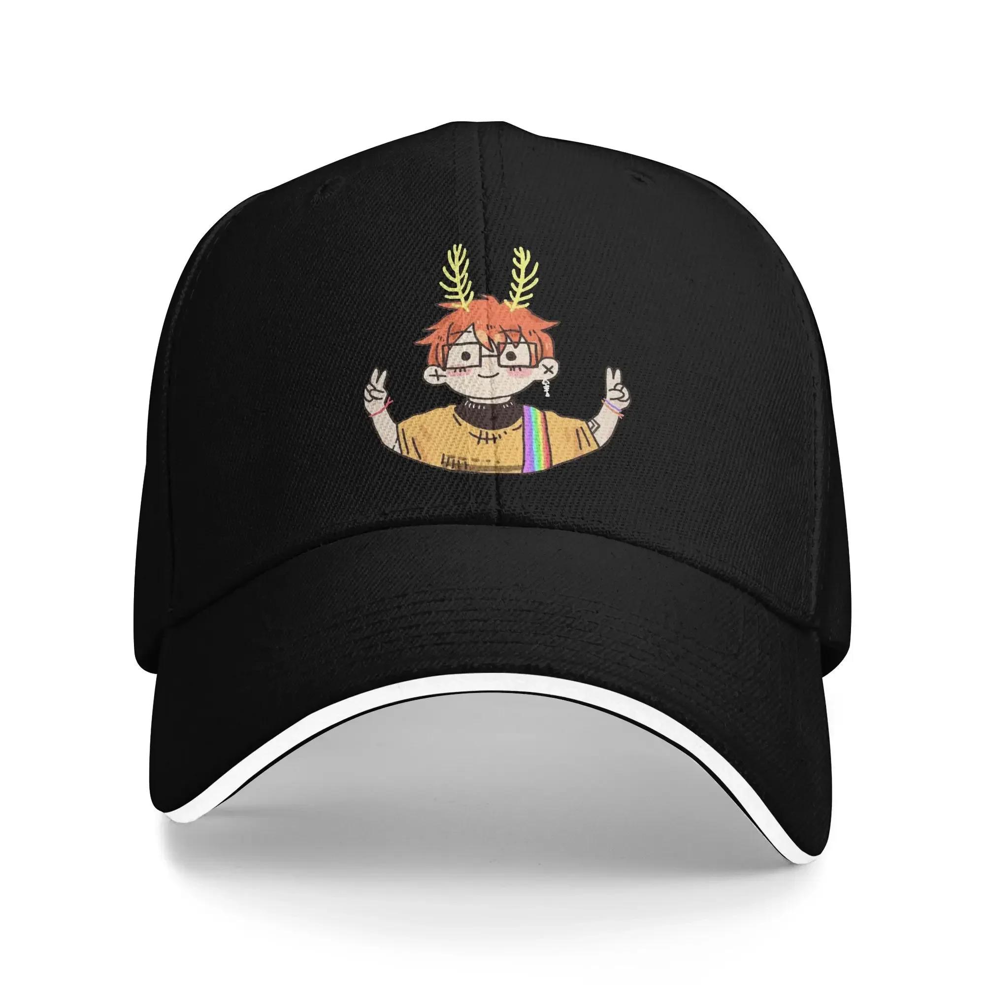 Summer Cavetown Baseball Cap Meme Hiking Fishing Stylish Print Sun Hip Hop Hats Unisex Unisex Breathable Baseball Caps One Size