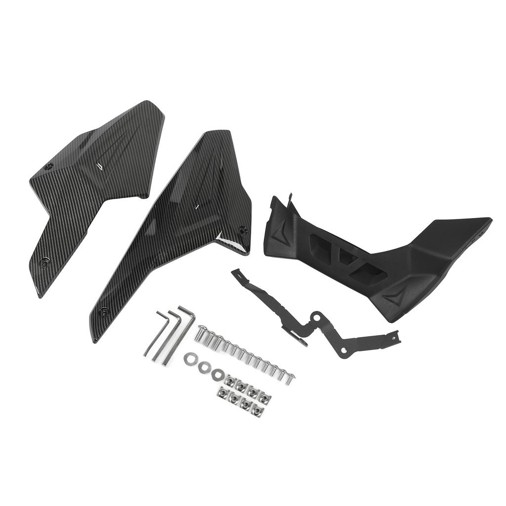 Motorcycle Engine Chassis Shroud Protection Cover Carbon Fiber Style Replacement for F900R F900XR