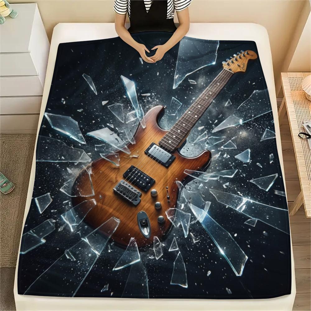 

1PC Viking Symbol Print Flannel Blanket, High quality All Seasons, Home Decor, Warmth and Comfort, Perfect for Christmas Gifts 80cm x 120cm