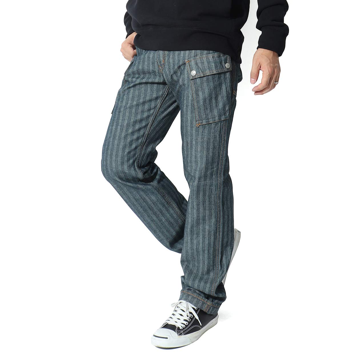 

Kojima Jeans Herringbone Cargo Size 30 Men s Pants,