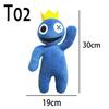 Rainbow Friends Roblox Peluche Cartoon Game Character Doll Kawaii Blue Monster Morbido Peluche per Bambini Regali di Natale