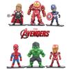 High-quality Plastic Avengers Toys Hulk Iron Man Spider-man Green Giant Figures