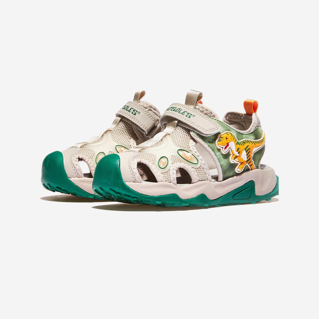 [Dinosoles] Earth Tyranno Sandals [DNKCG1TSET11-BEI]