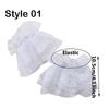 Lace Short Gloves for Women Bridal Wedding Lolita Dress Accessories Banquet Wedding Lace Gloves Thin Mittens Bridal Mesh Gloves