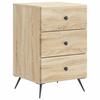 Nightstand Sonoma Oak 43 X 41 X 66.5 Cm Particleboard