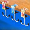 Schoolbag Hook, Adjustable and Detachable At The Edge of The Desk, No Need for Drilling, Horizontal Bar, Double Hook, Student Desk Edge Hook