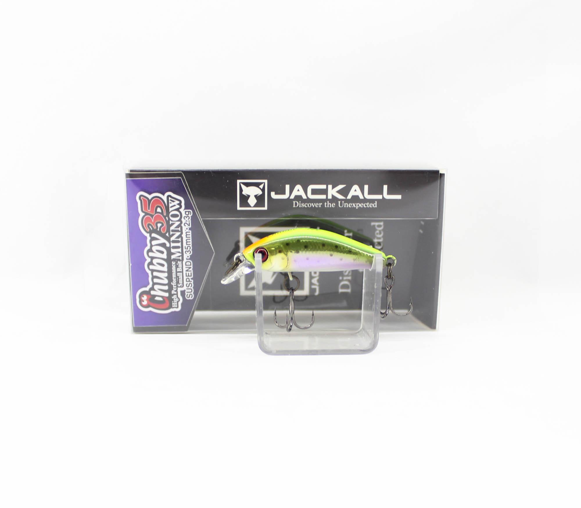 Jackall Chubby Minnow 35 Воблер-суспендер Видимая форель (4560)